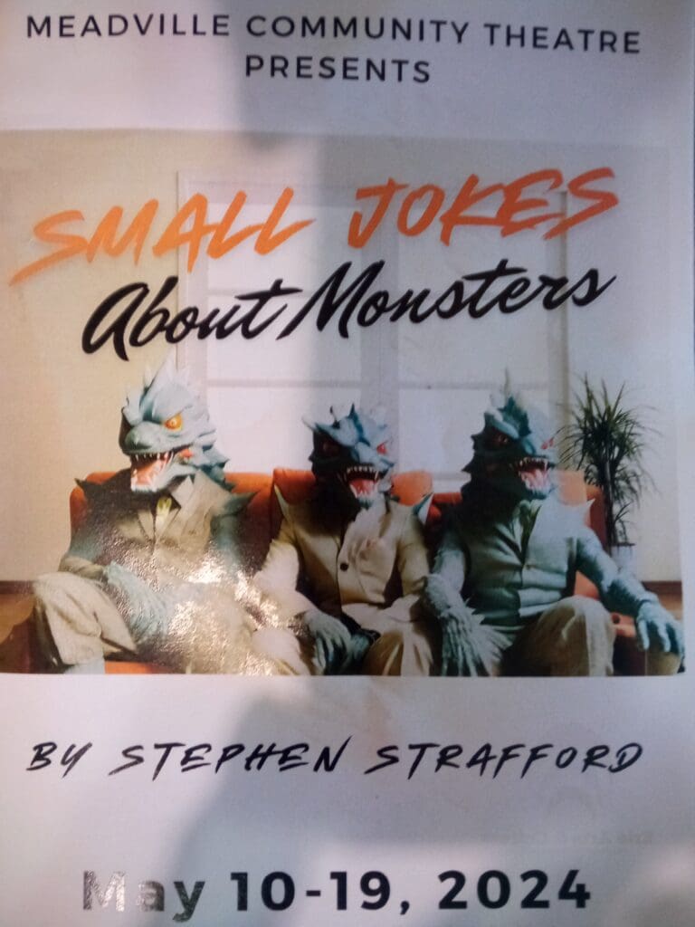 Small Jokes About Monsters Book Front Cover