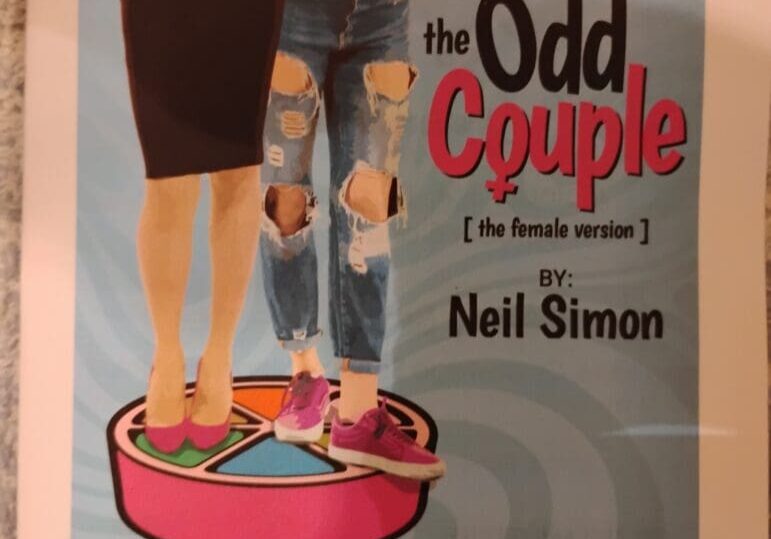 The Odd Couple poster, female version.
