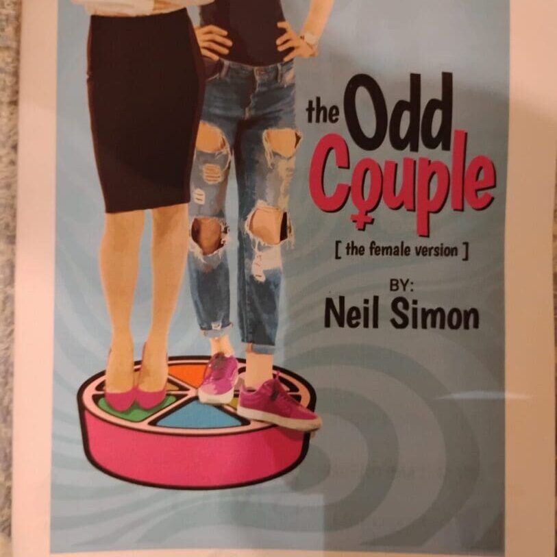 The Odd Couple poster, female version.